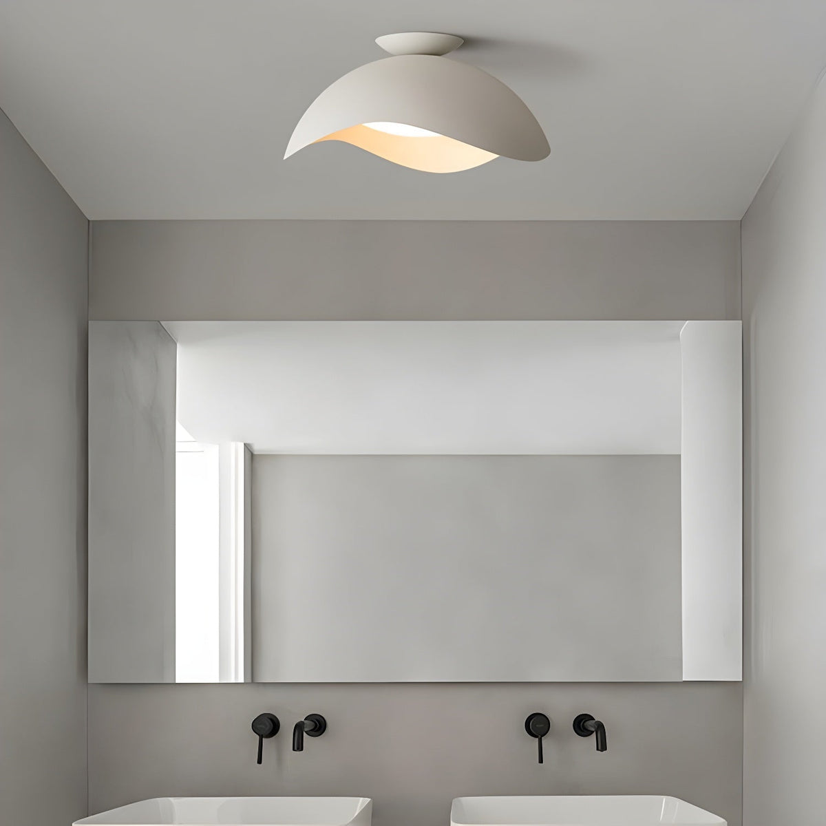 Sasotun Bowl Wave Ceiling Light