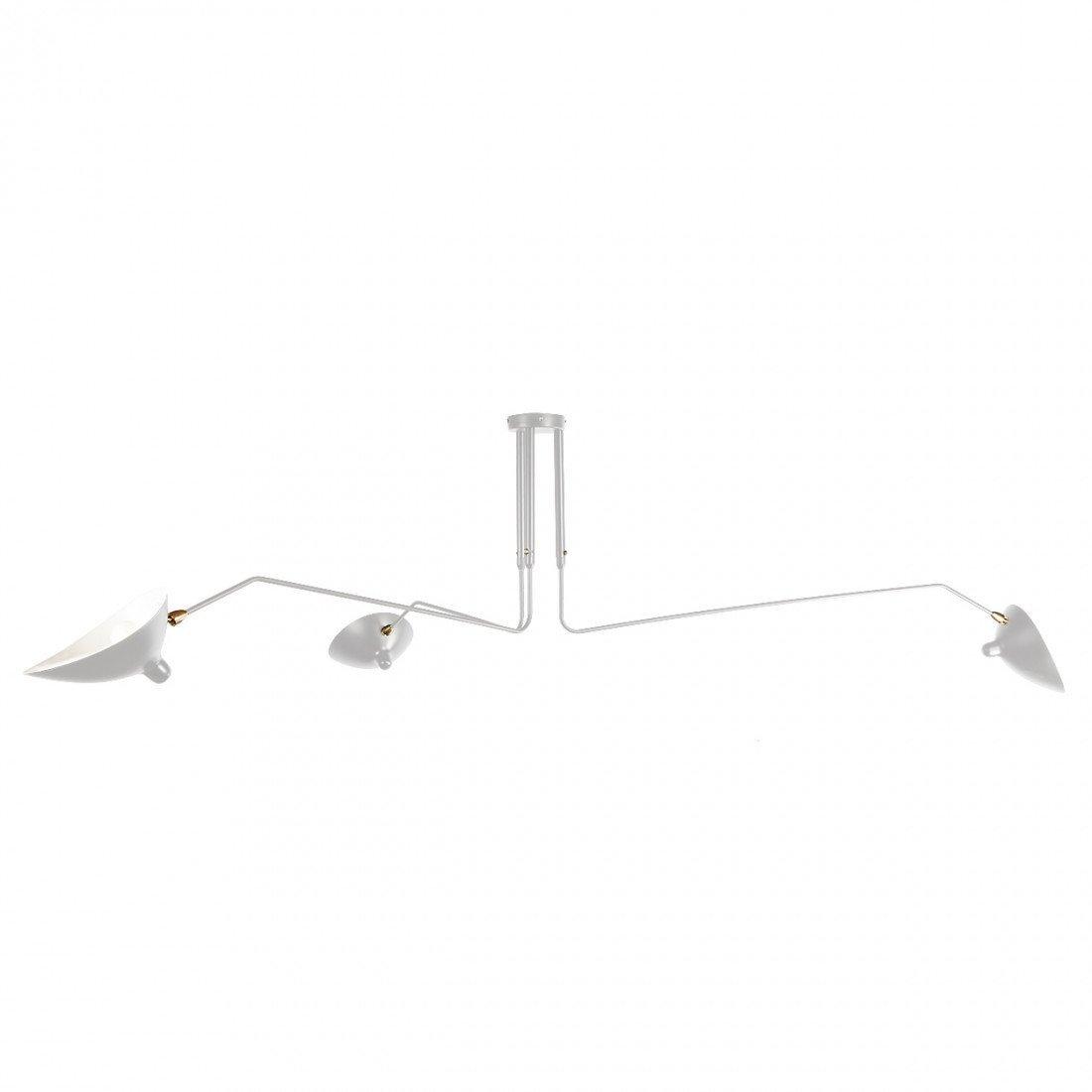 Ganesor Industry Three Arm Ceiling Light