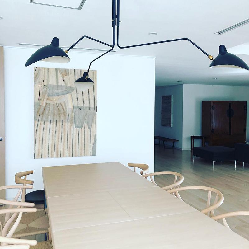 Renuelle Ceiling Light Three Arm Minimalist