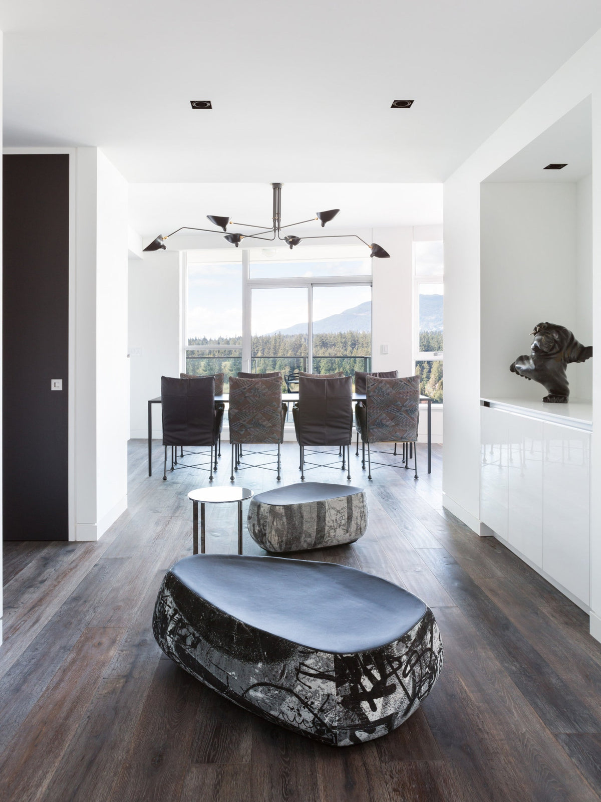 Renuelle Ceiling Light Three Arm Minimalist