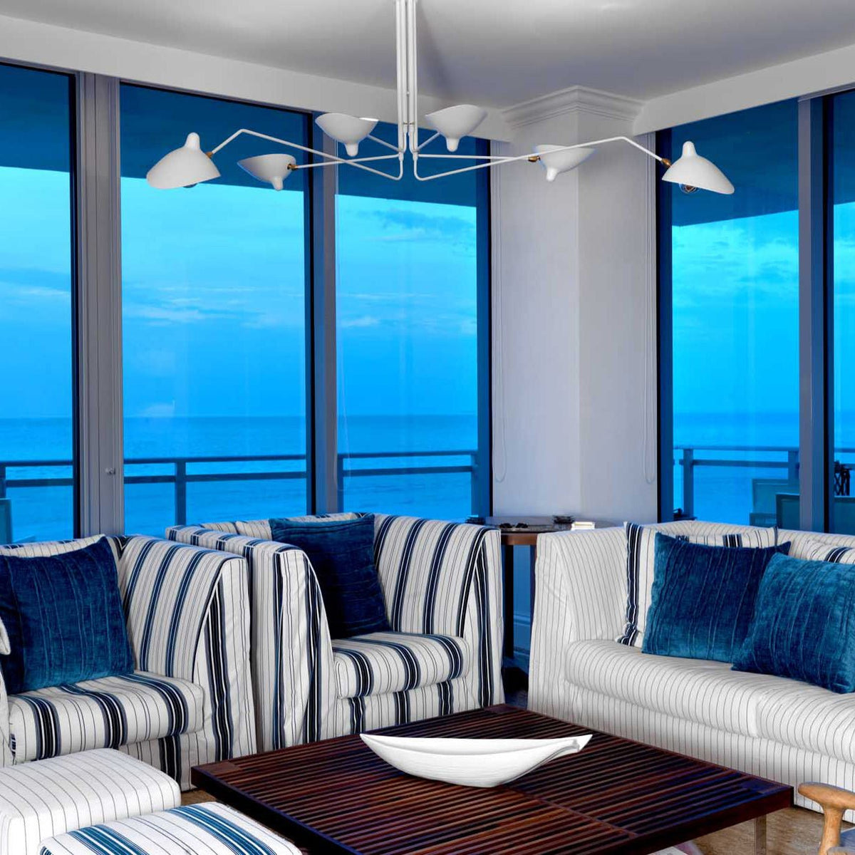 Renuelle Ceiling Light Three Arm Minimalist