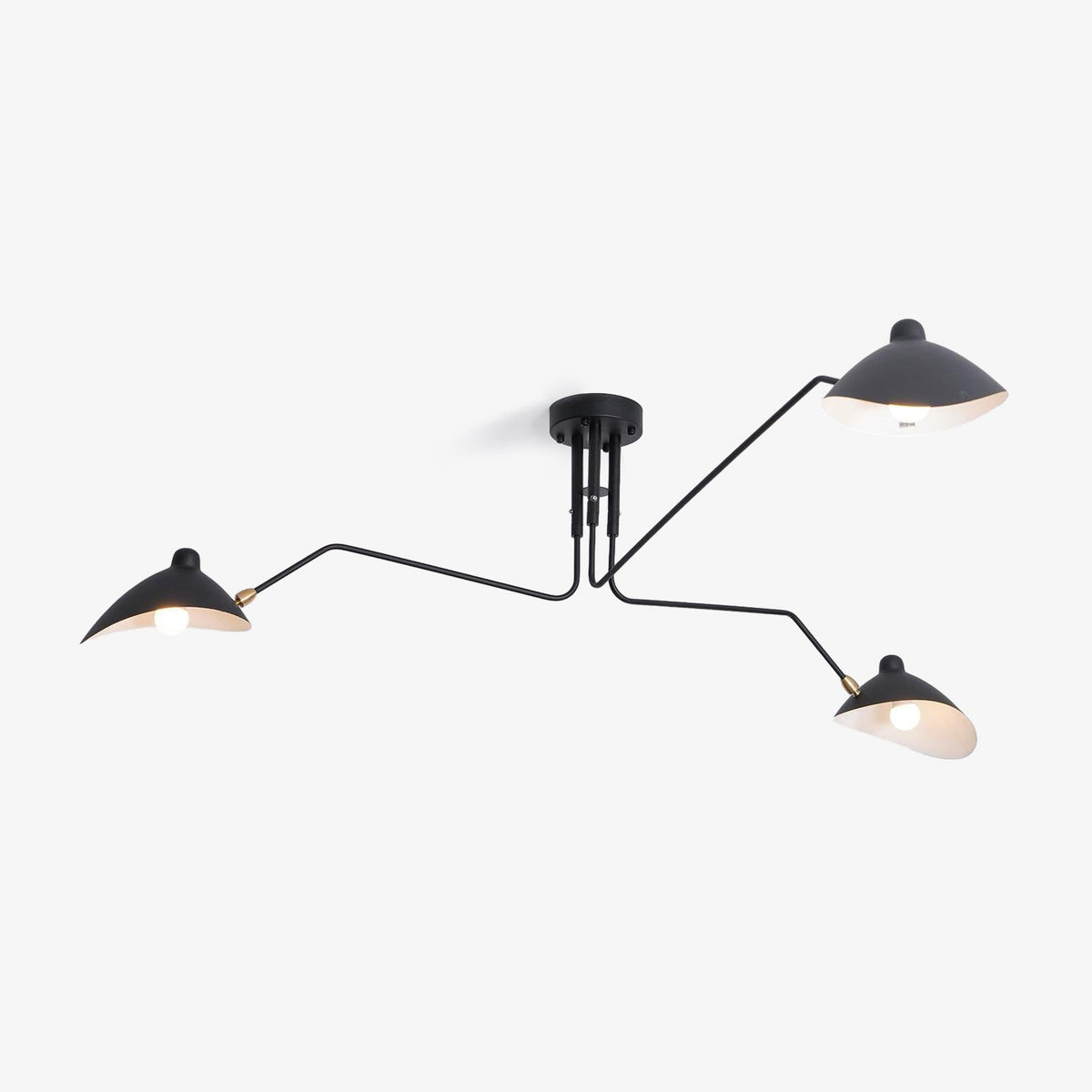 Ganesor Industry Three Arm Ceiling Light