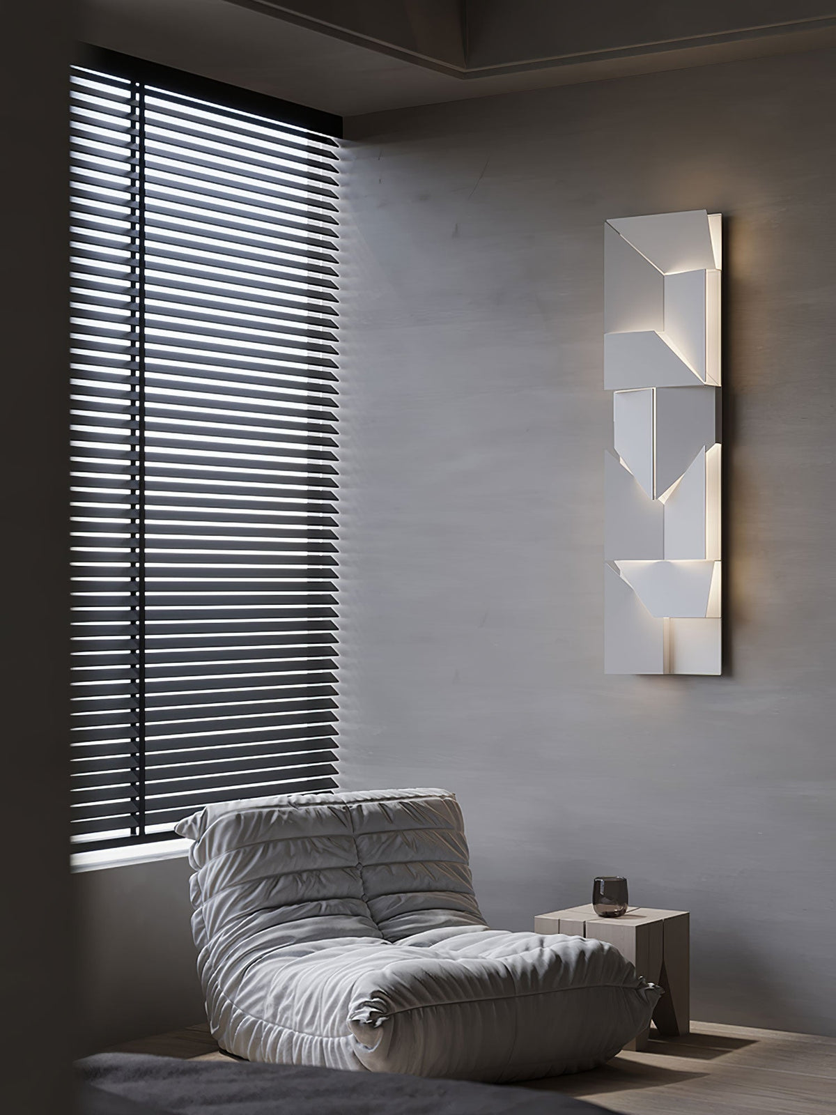 Deloza Shadows Rechargeable Grand Sconce Wall lamp