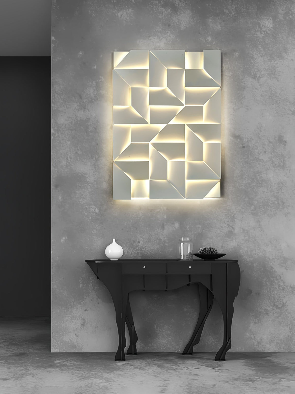 Deloza Shadows Rechargeable Grand Sconce Wall lamp