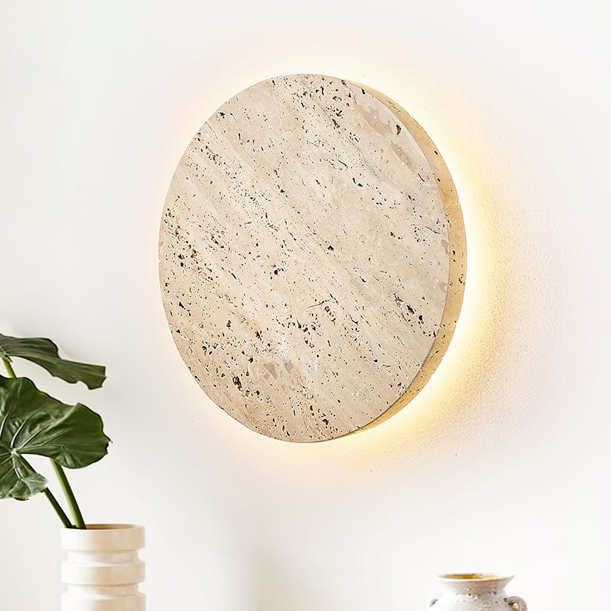 Artale Travertine Wall Light