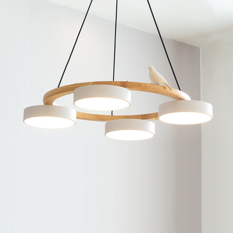 Tokagal Chandelier Bird Round