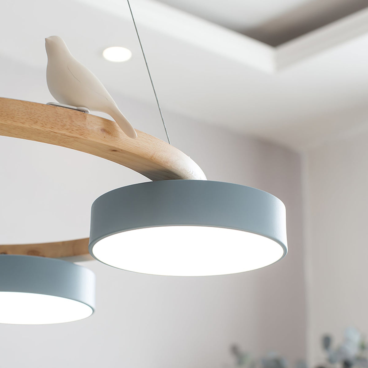 Tokagal Chandelier Bird Round