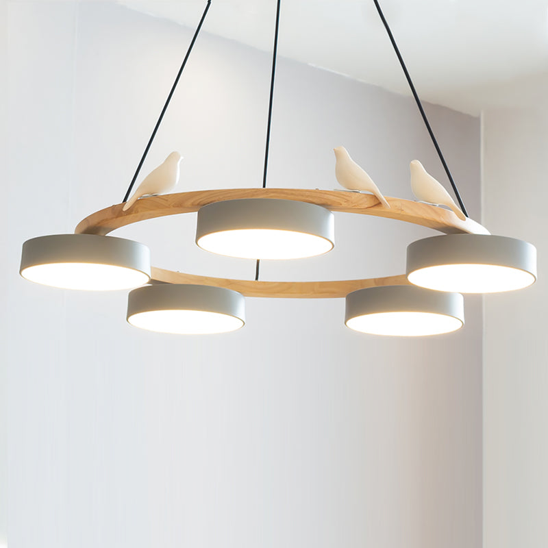 Tokagal Chandelier Bird Round