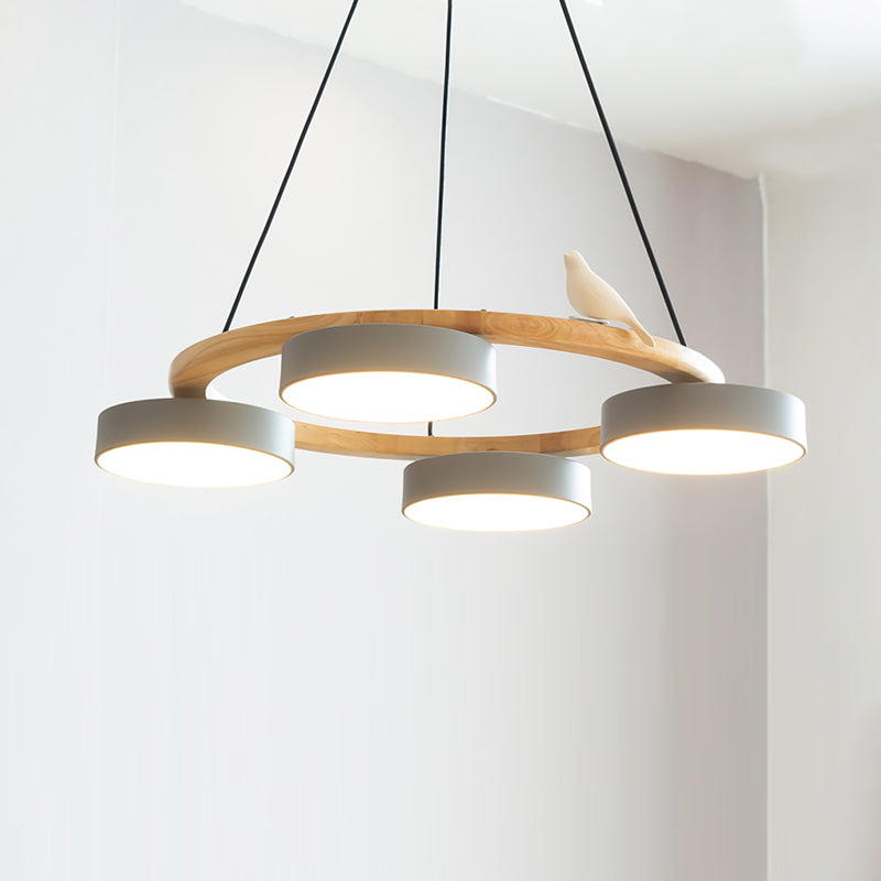 Tokagal Chandelier Bird Round
