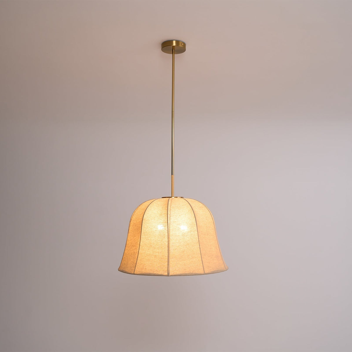Guruvis Pendant Light Bell Fabric Line