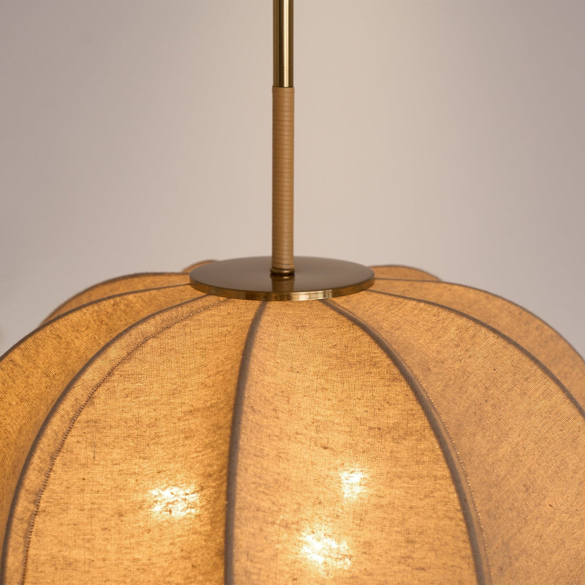 Guruvis Pendant Light Bell Fabric Line