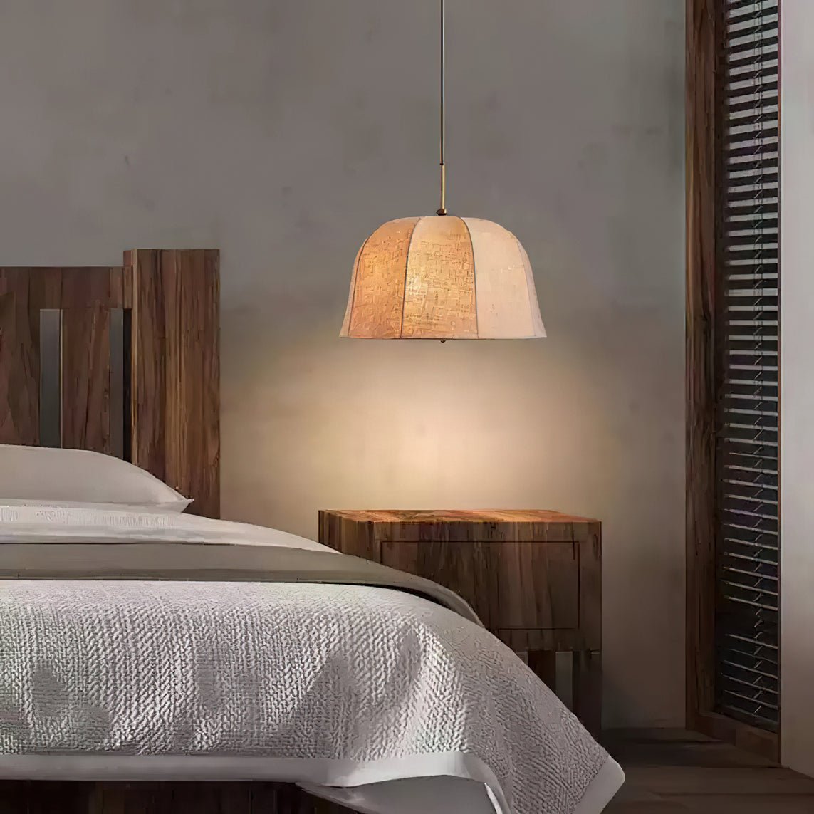 Guruvis Pendant Light Bell Fabric Line