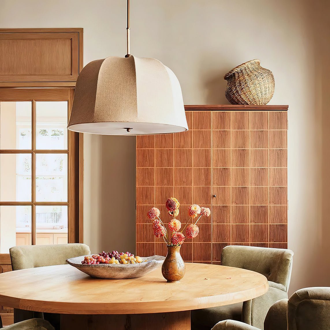 Guruvis Pendant Light Bell Fabric Line