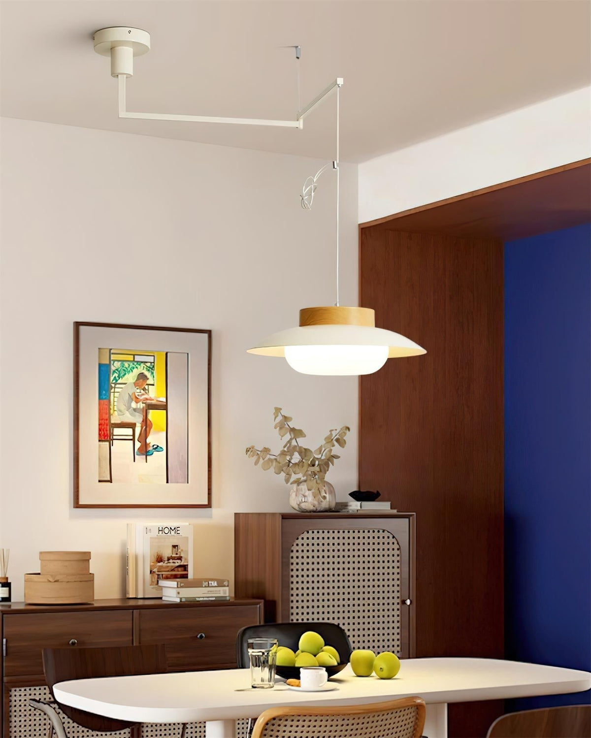 Teriivise Swing Arm Pendant Lamp