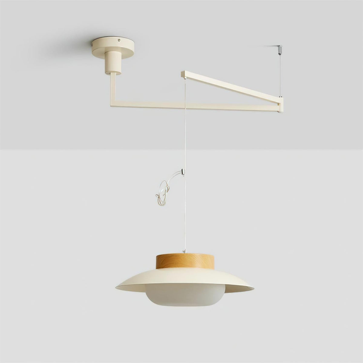 Teriivise Swing Arm Pendant Lamp