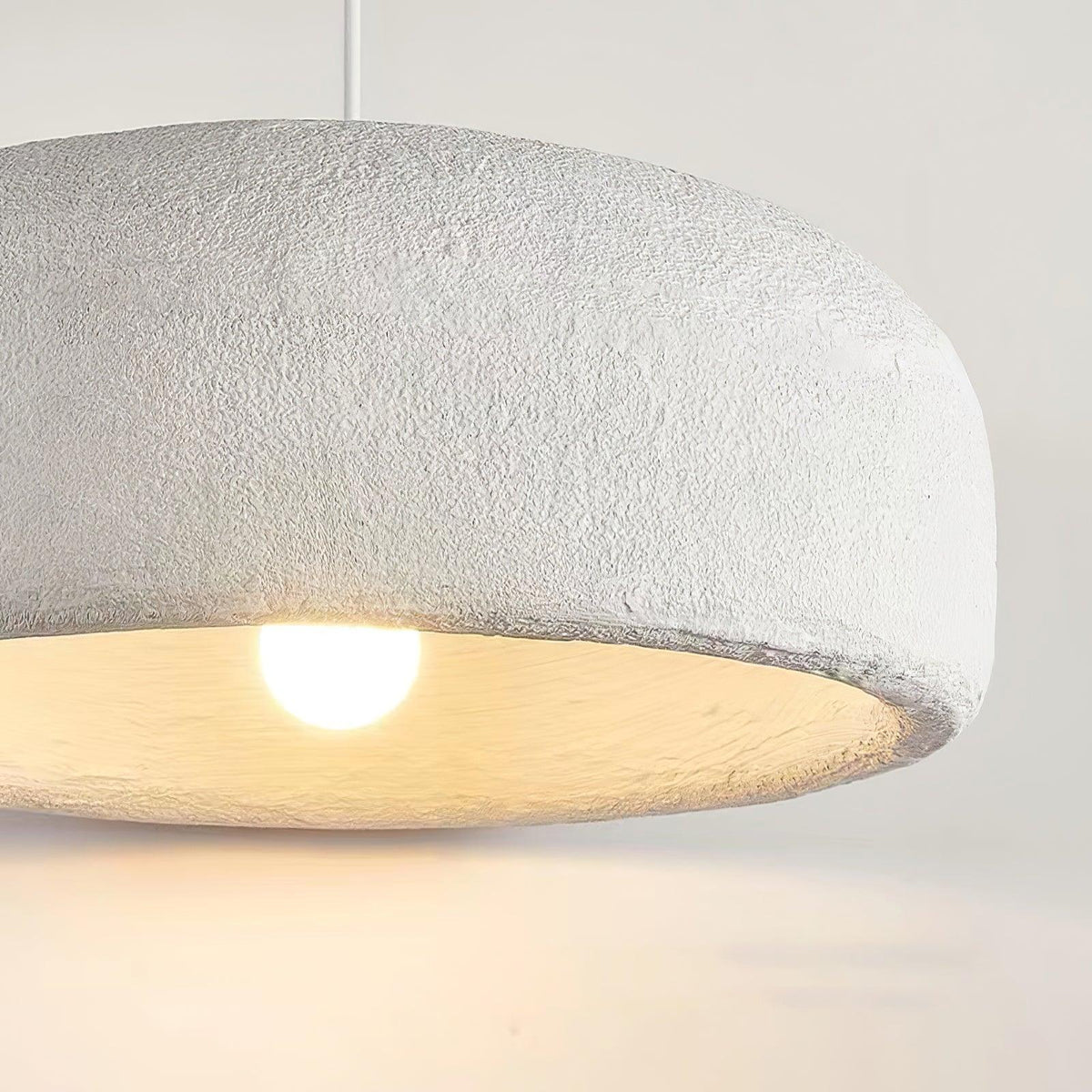 Fivigal Modern Cloud Dome Pendant Light, Gray