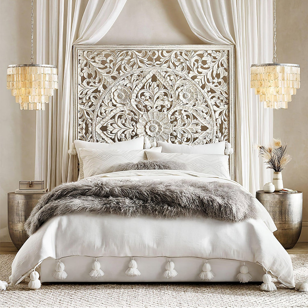 Coraise Luxury Shell Pendant Light