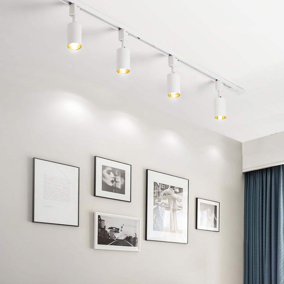 Galvyn Ceiling Lamp Sleek Cylinder Track with Minimalist