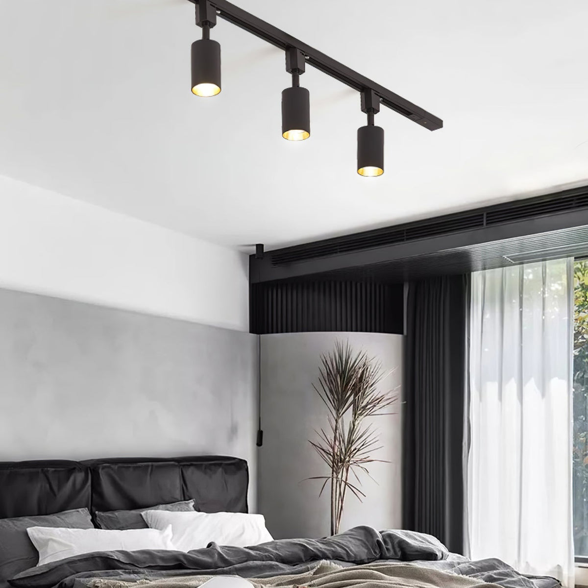 Galvyn Ceiling Lamp Sleek Cylinder Track with Minimalist