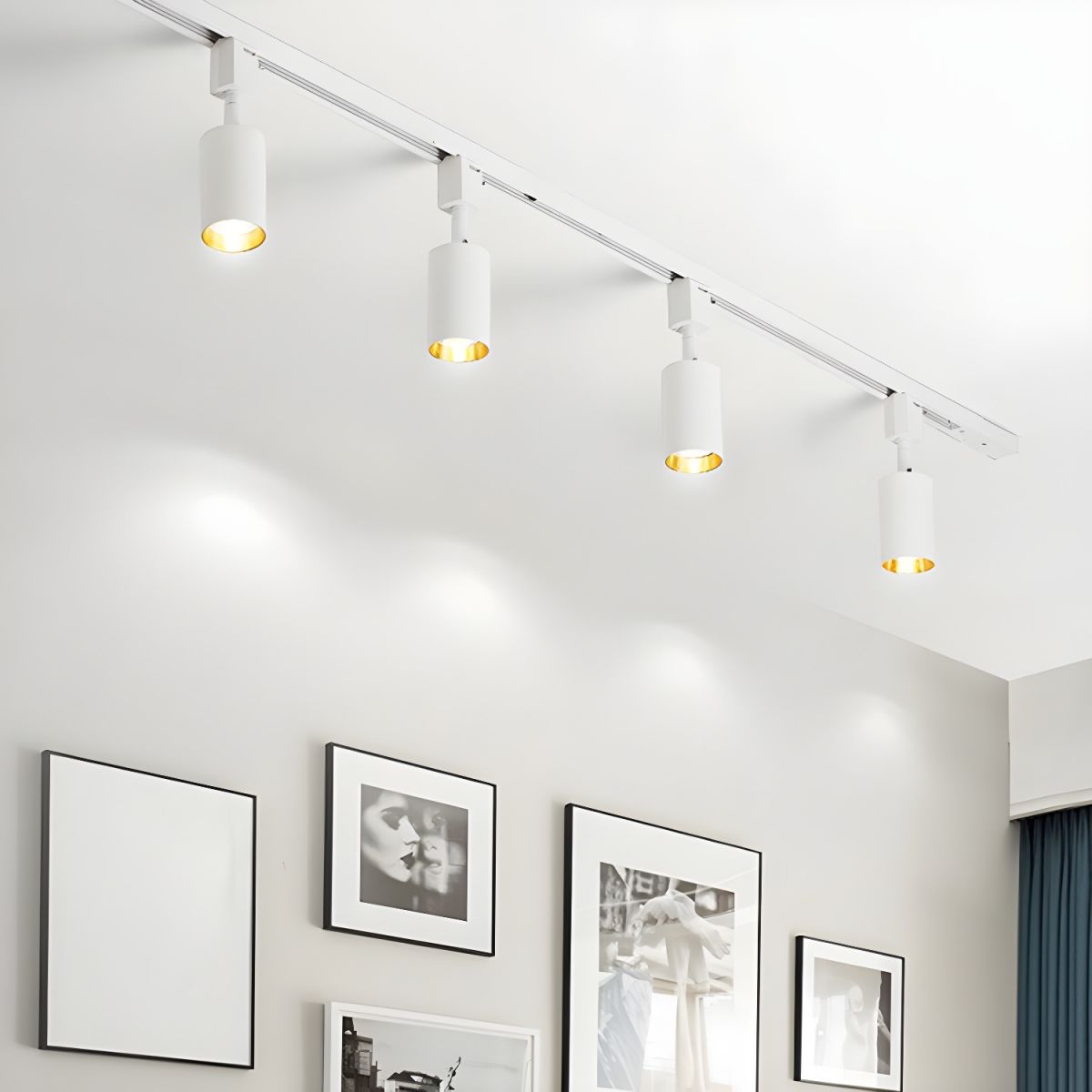 Galvyn Ceiling Lamp Sleek Cylinder Track with Minimalist