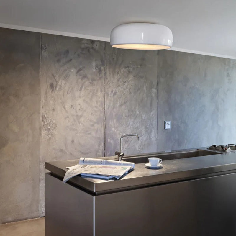 Venuman Vintage LED Flush Mount Ceiling Light Study Bedroom Kitchen