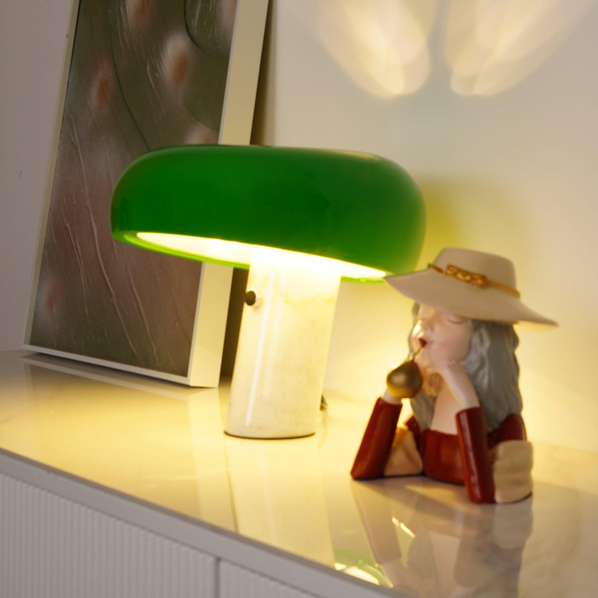 Nucleus Marble Table Lamp