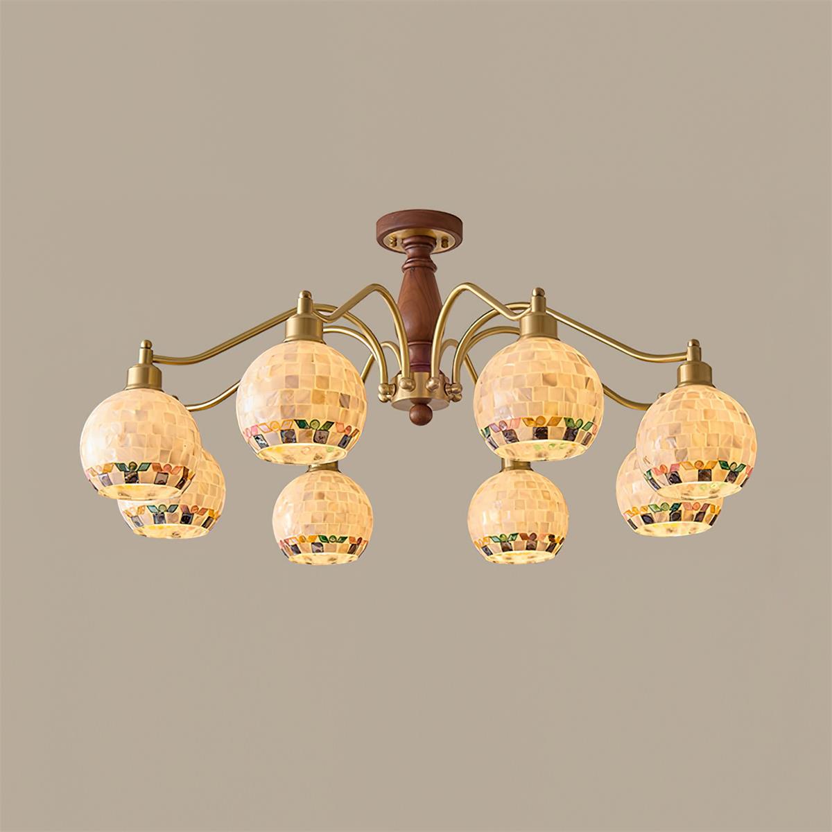 Orelerira Globe Chandelier