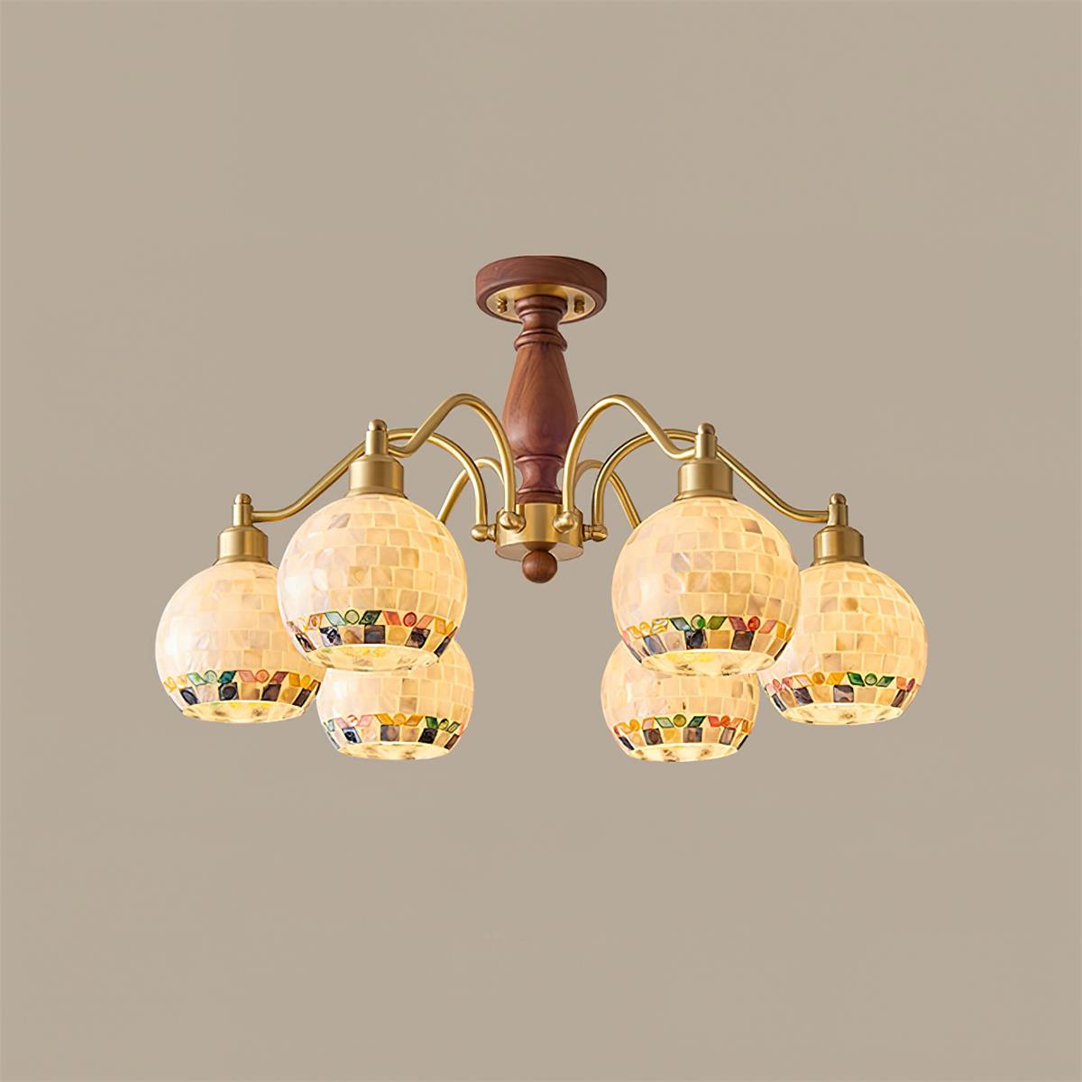 Orelerira Globe Chandelier