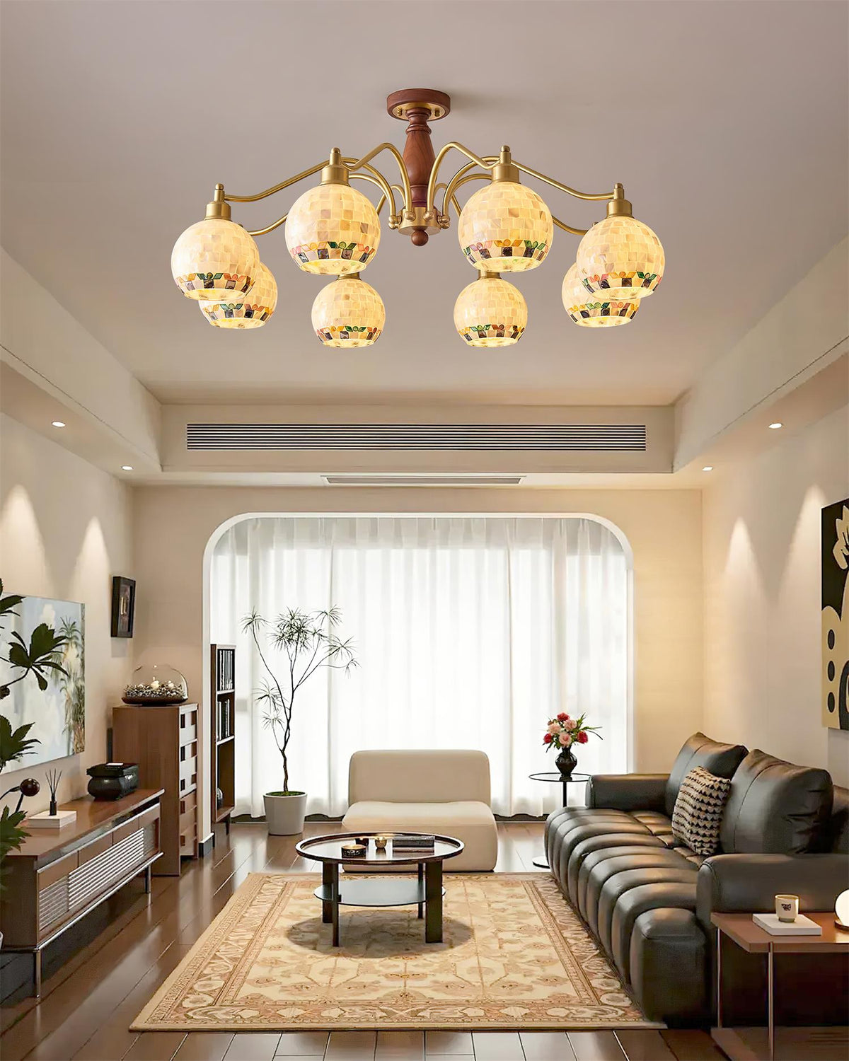 Orelerira Globe Chandelier