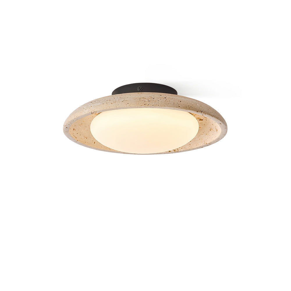Sableth Travertine Ceiling Mount