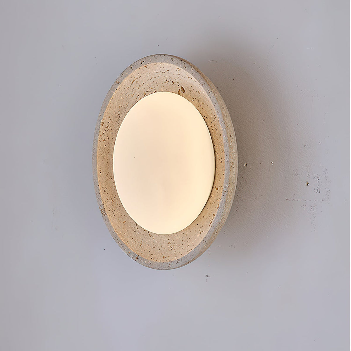 Sableth Travertine Ceiling Mount