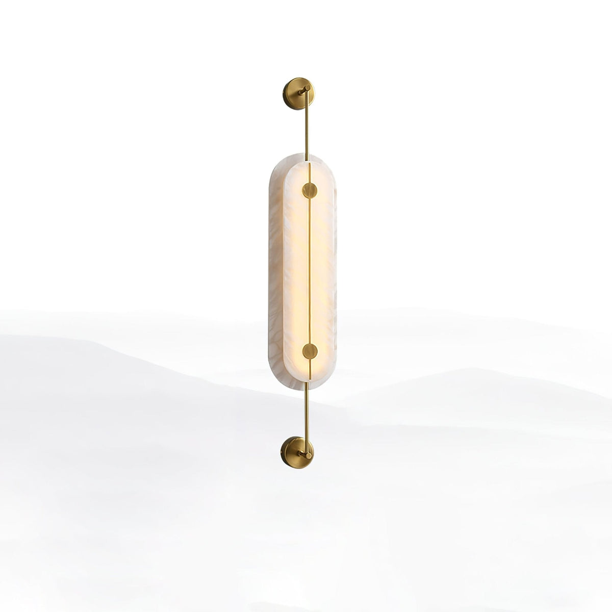 Cudorel Oval Alabaster Wall Light
