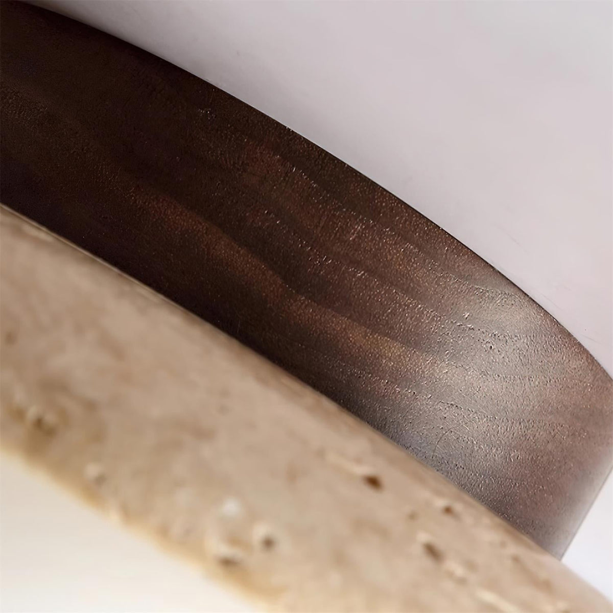 Lysaen Stone  Travertine Ceiling Light