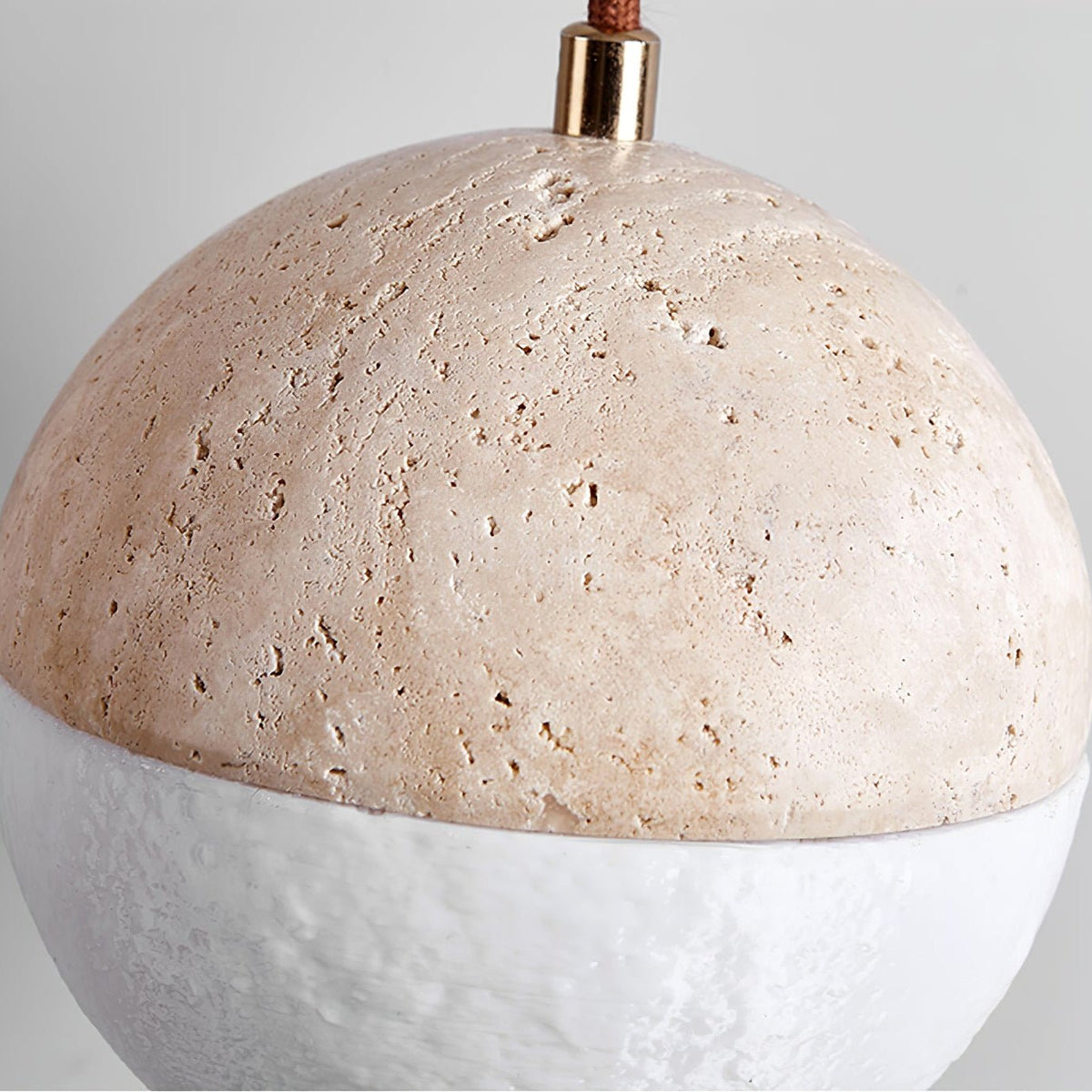 Vendrick Travertine Pendant Light