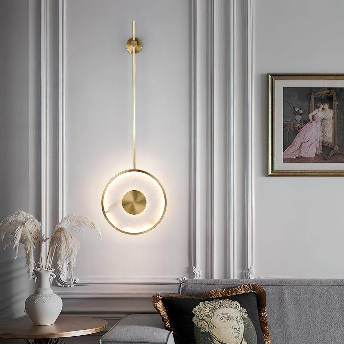 Eiroelle Alabaster Wall Lamp