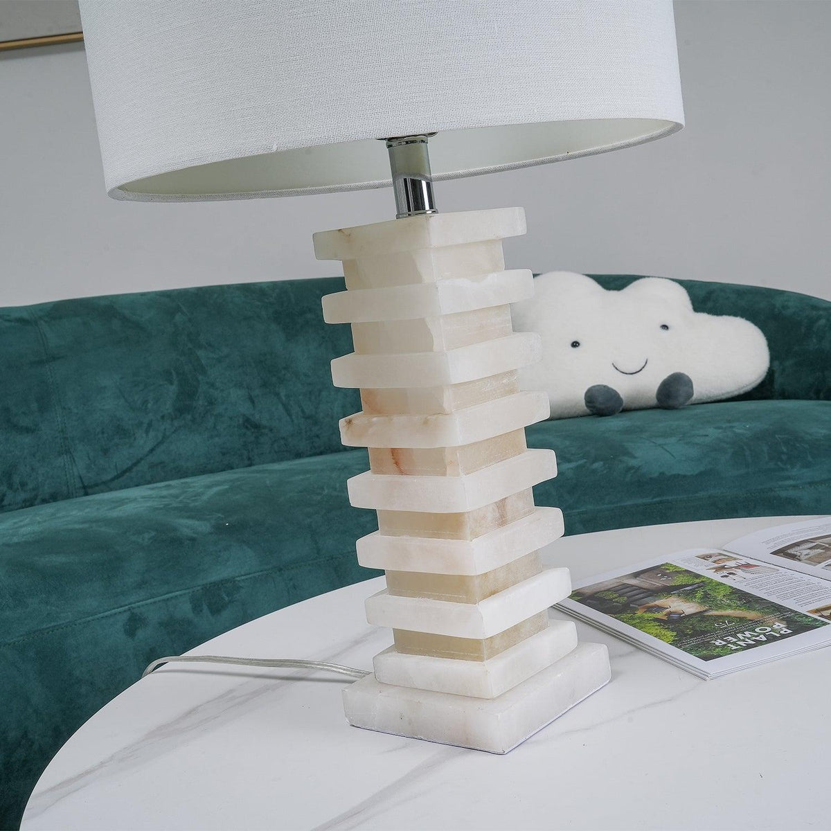 Covynen Alabaster Table Lamp