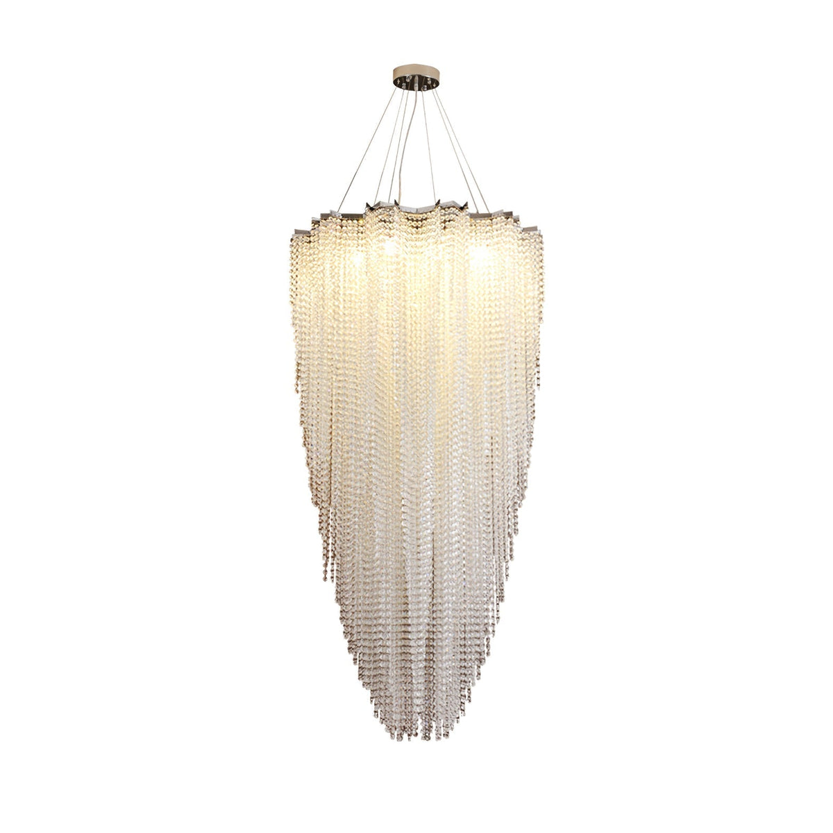 Zashayra Crystal Column Chandelier