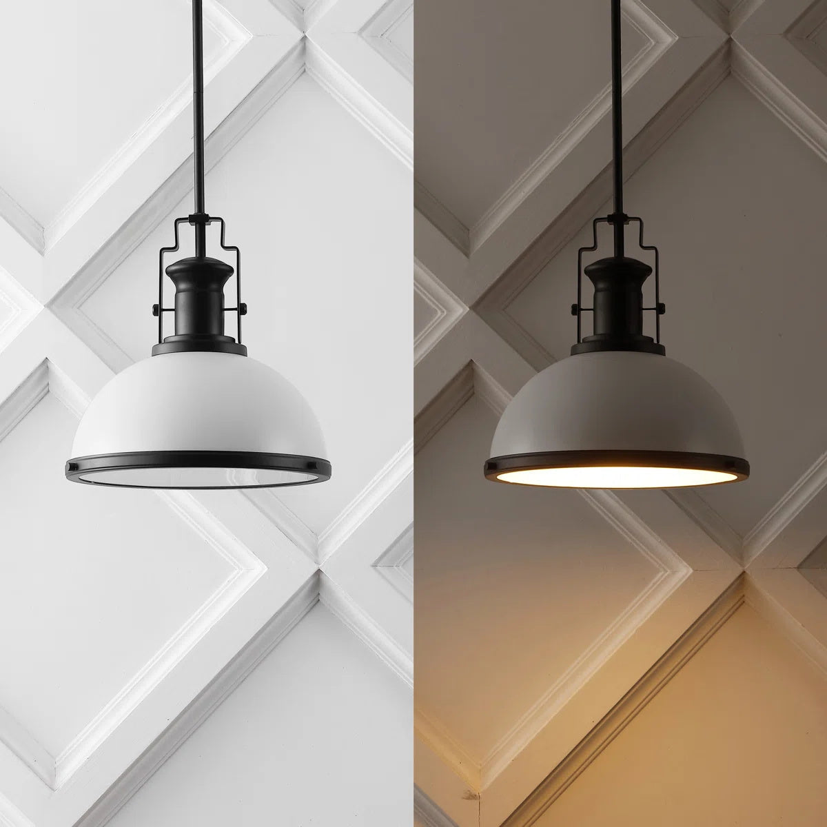 Staub Vintage Brass Pendant Lamp