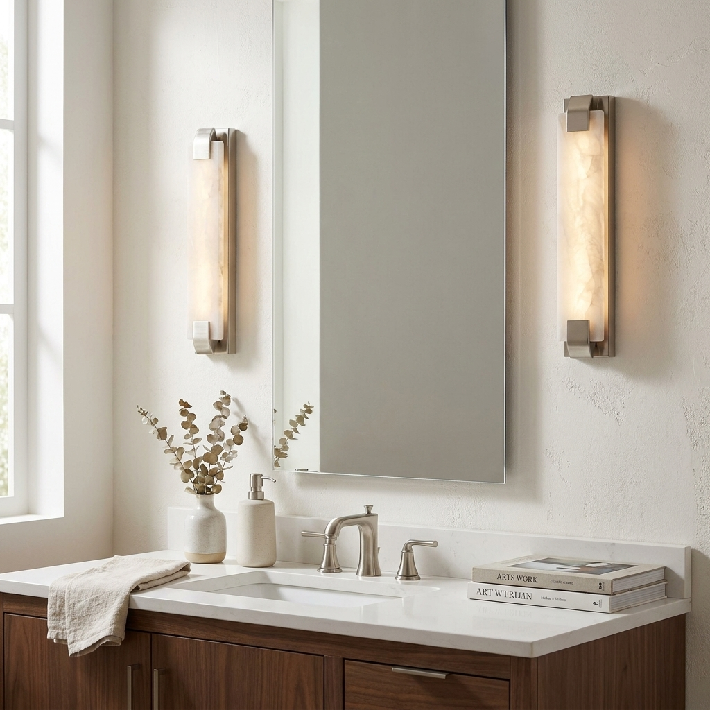 Navencombe Alabaster Wall Sconce