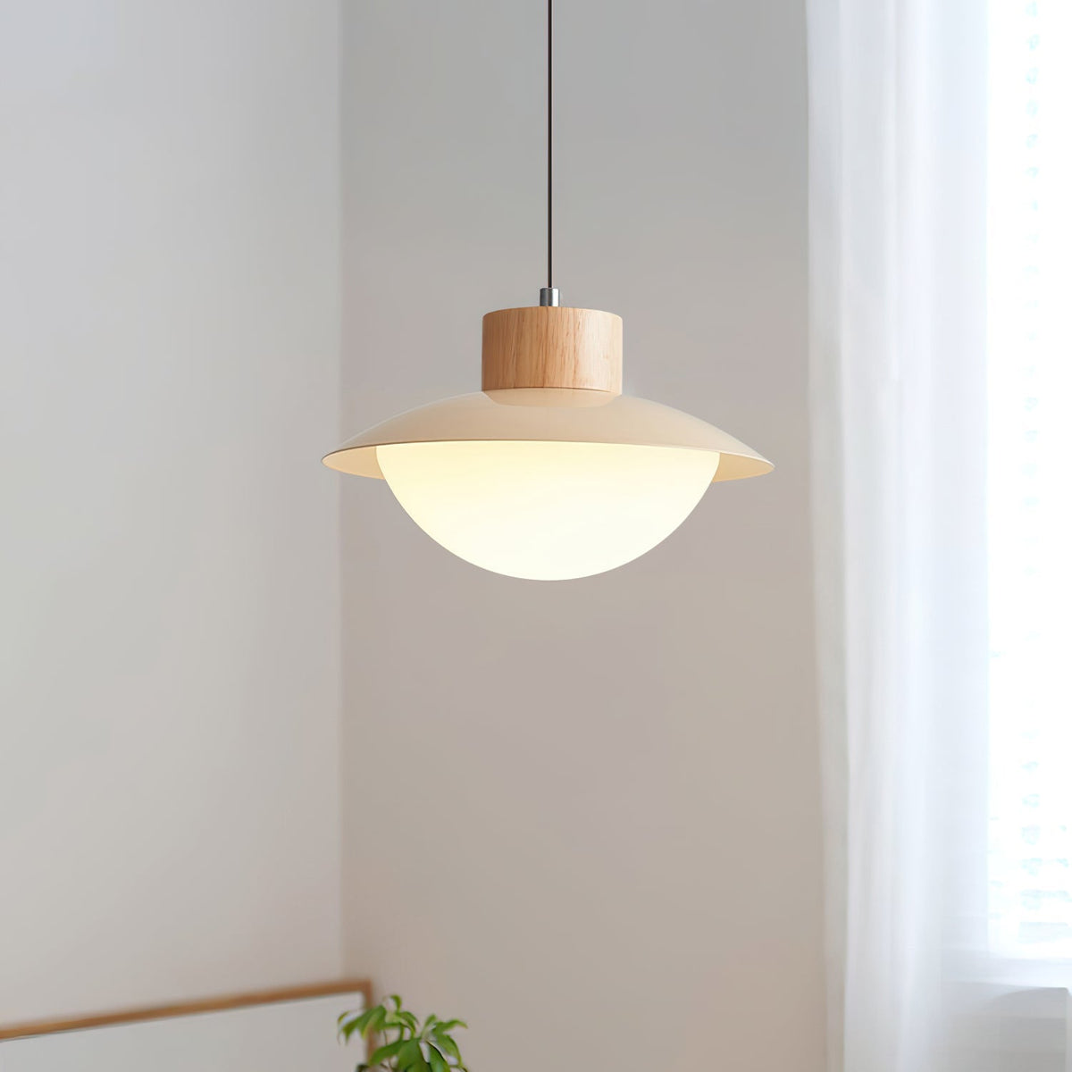 Wudolit Pendant Light Natural Wood