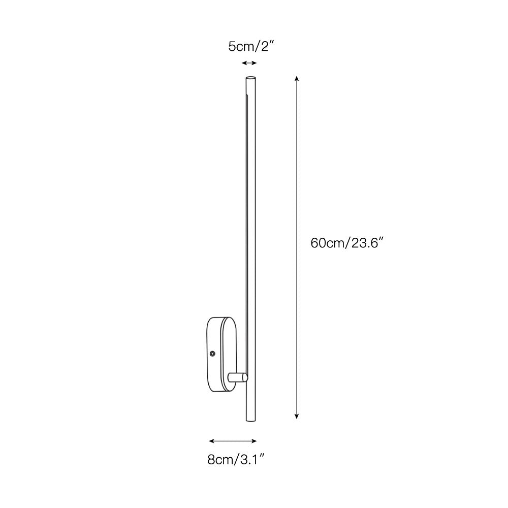 Valerise Stick Shaped Metal Sconce