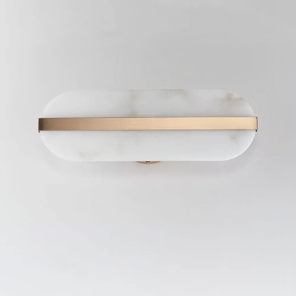 Fioraview Long Ellipse Alabaster Indoor Wall Light