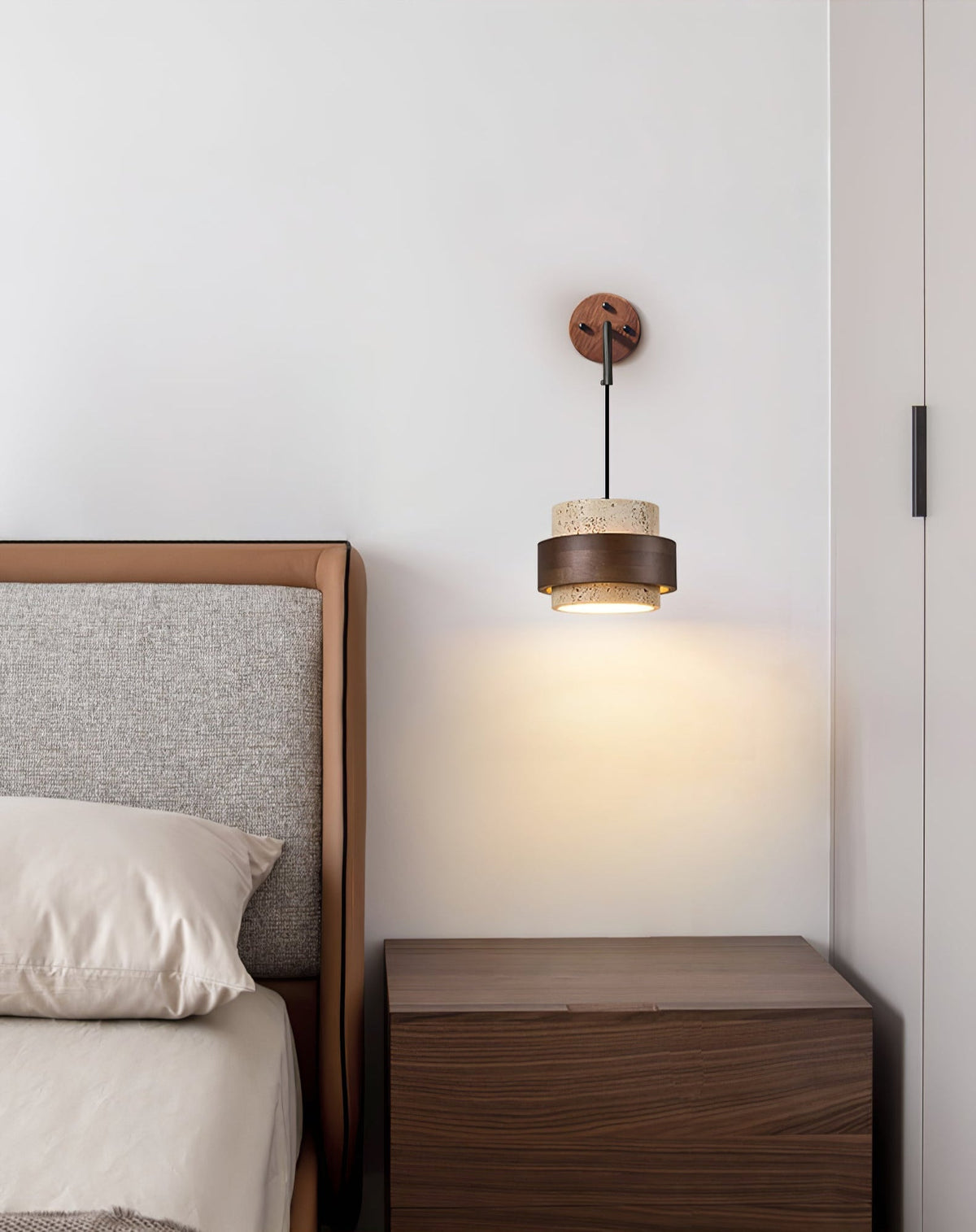 Seroina Travertine Wall Light