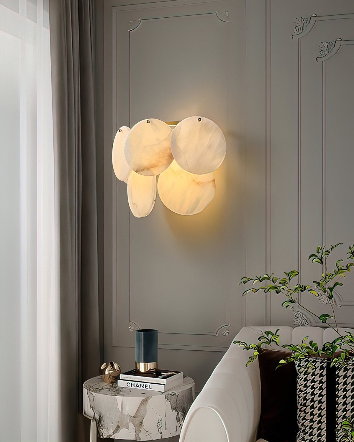 Avenlith Lumina Alabaster Wall Sconce