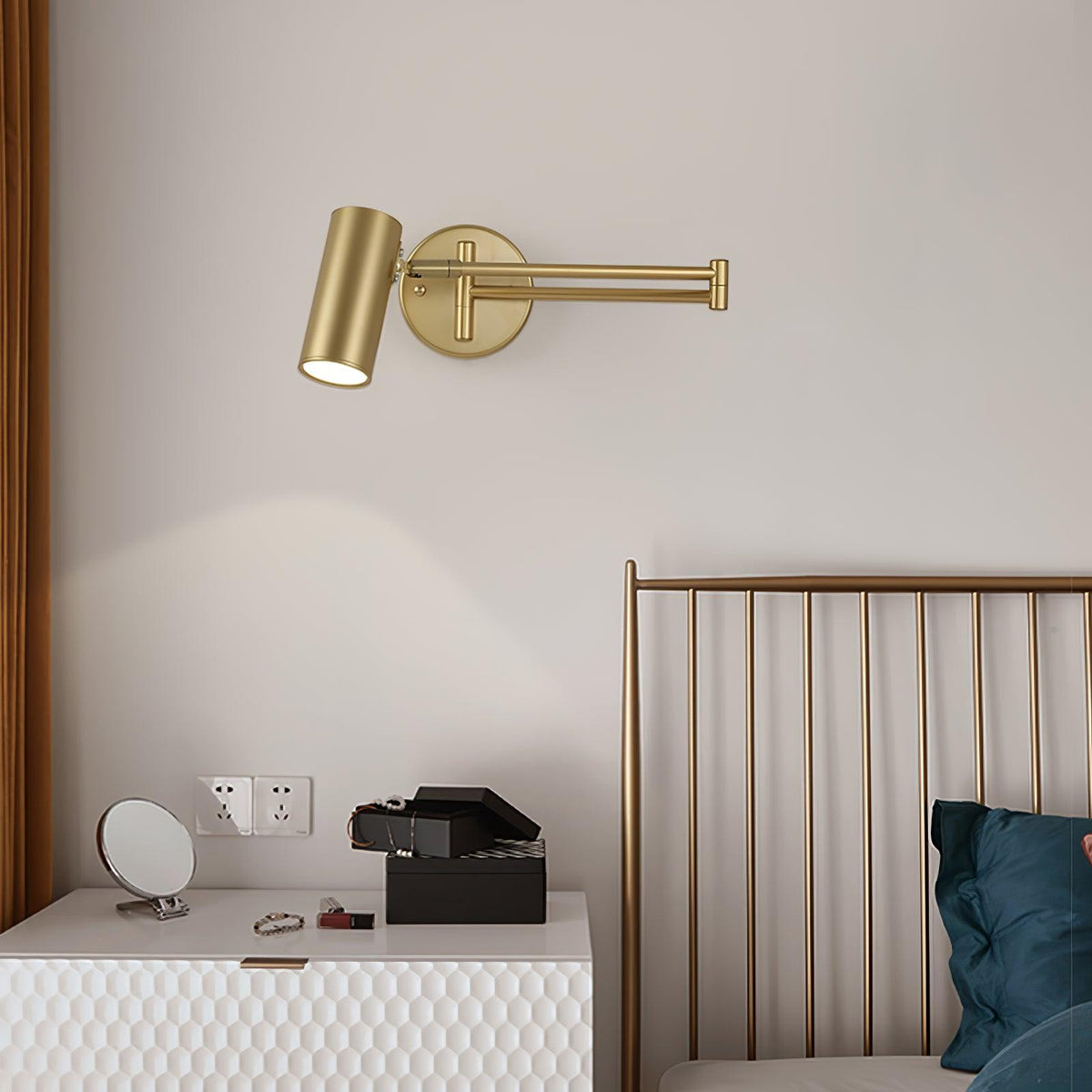 Padenis Adjustable Swing Arm Wall Lamp