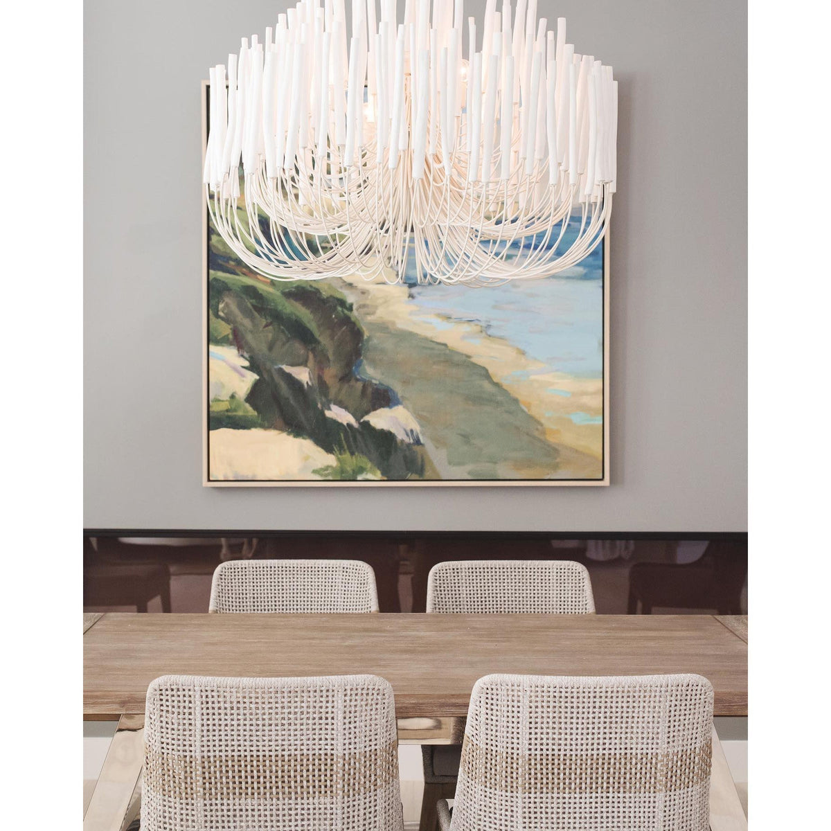 Xantir Postmodern Luxury Wood Chandelier