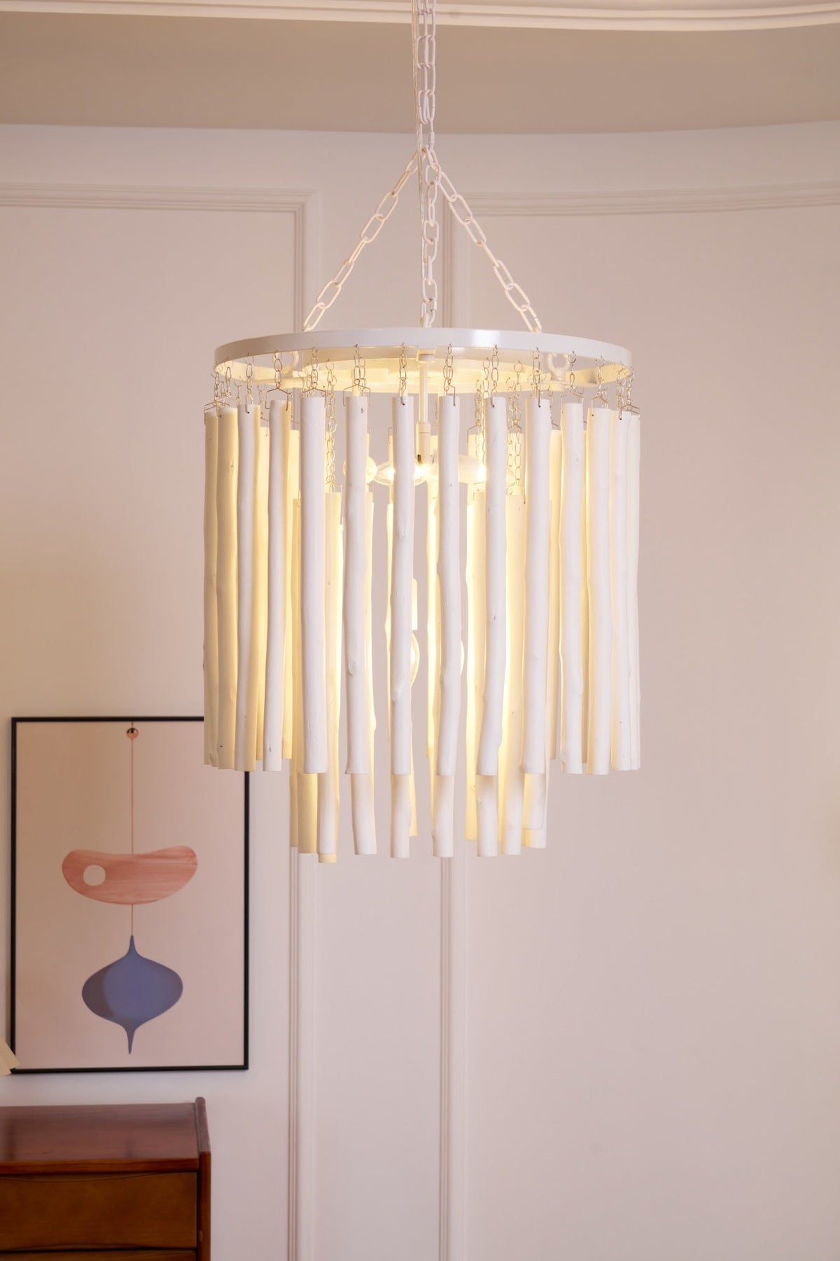 Xantir Postmodern Luxury Wood Chandelier