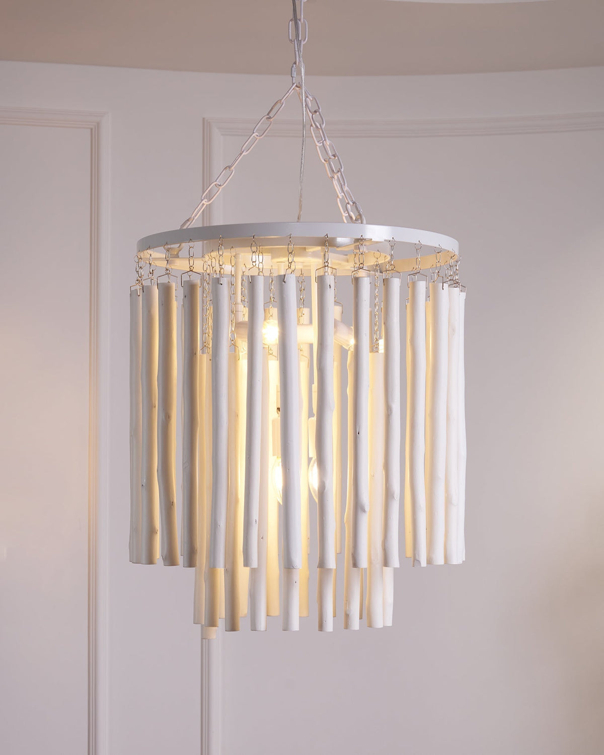 Xantir Postmodern Luxury Wood Chandelier
