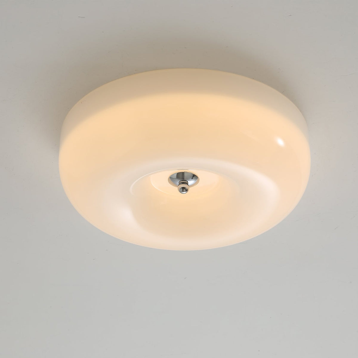 Cam Modern Minimalist Swirl Glass Ceiling Lamp