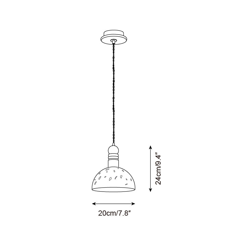 Lioroine Dome Pendant Lamp